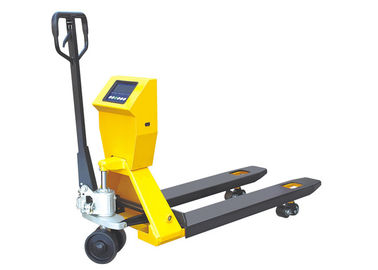 کیفیت  Warehousing Mobile Pallet Truck With Scale High Strength Frame 1150mm​ Fork Length کارخانه