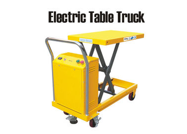 کیفیت  500kg Loading Electric Lift Table , Industrial Lift Tables Customized Size کارخانه