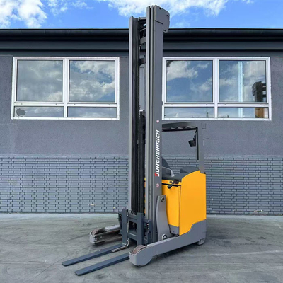 کیفیت  Various Heights Used Reach Truck Jungheinrich Brand Warehouse Forklift Trucks کارخانه